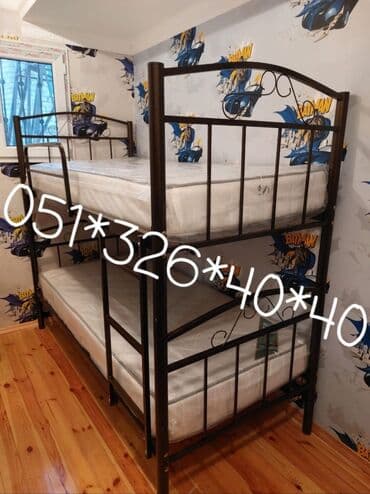 tek çarpayı: Oğlan və qız üçün, Yeni, Çarpayı, Matras ilə, Siyirməsiz — 29