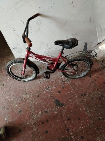 Elektrik nəqliyyatı: İki təkərli Uşaq velosipedi Stels, 16", sürətlərin sayı: 1 — 3