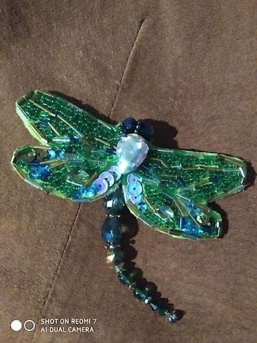 bijuteryalar: Брошь стрекоза — 3