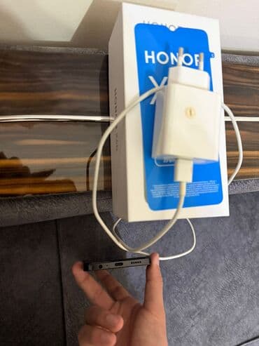 blutuz modul: Honor X6b, 256 GB, rəng - Qara, Barmaq izi — 2