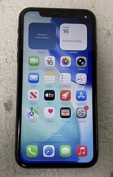 iphone x max ikinci el: IPhone 11, 128 GB, Jet Black, Face ID, Hissə-hissə ödəniş — 1