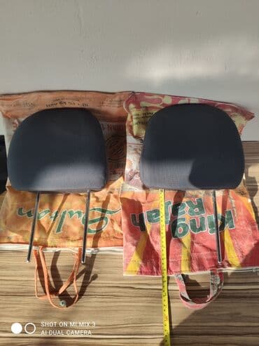 avtomobil uzlukleri: Avtomobil oturacağı üçün 2 ədəd başaltı dəsti - Rəng: Tünd boz parça — 2