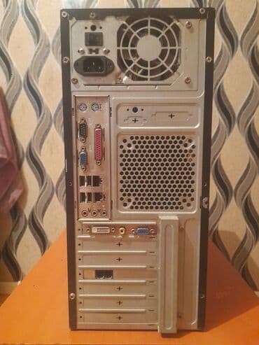 Комплектующие для ПК и ноутбуков: Masaüstü PC sistem bloku – klassik ATX qara korpus - Ön paneldə DVD — 2