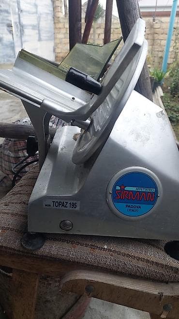 SIRMAN Topaz 195 ət/pendir/kəsmək üçün dilimləyici (İtaliya) - — 2