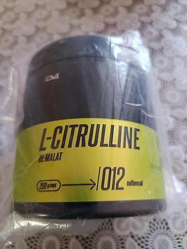İdman oyunları: L‑Citrulline DL‑Malate tozu Brend: D4 (etiketdə göstərilir) Çəki — 1