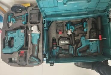 kömürsüz drel: Yeni Zərbəli drel Akkumulatorlu, Pulsuz çatdırılma, Kredit yoxdur — 1