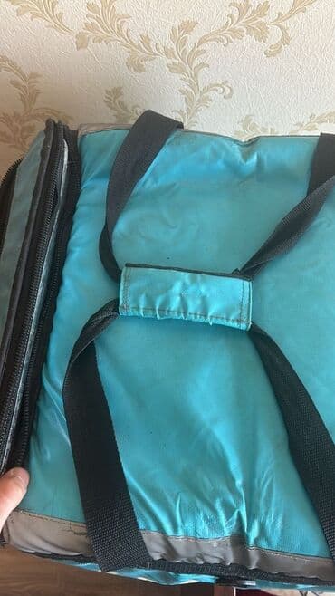 Dondurma aparatları: Wolt çatdırılma çantası - Rəng: mavi, “Wolt / Wolt Partner” loqolu - — 2