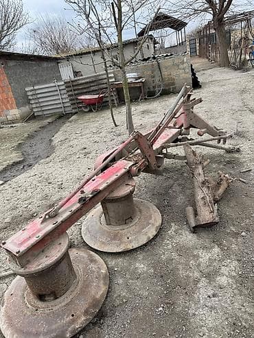 yeni traktorlarin satisi: Tınaz markalı iki barabanlı otbiçən (rotorlu) aqreqat - Traktorun 3 — 2