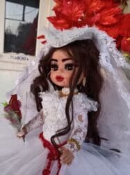 Fiqur, Plastik, rəng - Ağ