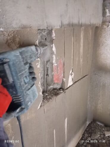 seyf qapi: #Betonkesme #betondeşmə Beton kubik kərpic - dən kəsim deşim — 20