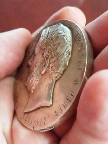 kohnə pul alıram: Vintage .Sharl Cristofl Fransa. Qümüş örtük — 1