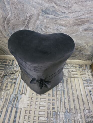 piano stulu: Yeni, Pufik oturacaq, Vеlur parça, rəng - Qara — 1