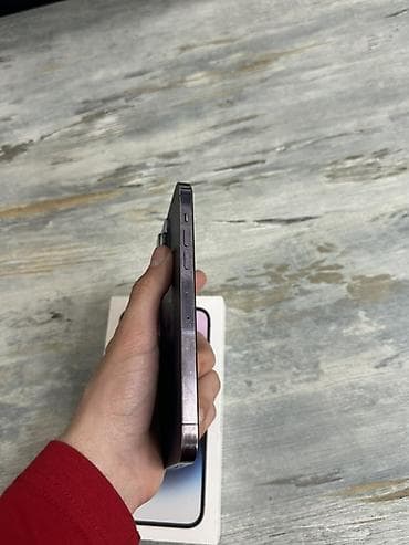 iphone 14 pro max 512 gb qiymeti: IPhone 14 Pro Max, 256 GB, Deep Purple, Face ID — 7