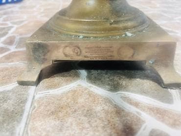 antik saat: Qədim samovar, 1883 il, Latun, Vəziyyəti: Yaxşı — 7