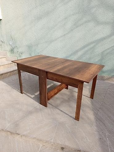 acilib baglanan stollar: Qonaq masası, Qatlanan, Laminat, Dördbucaq masa — 3