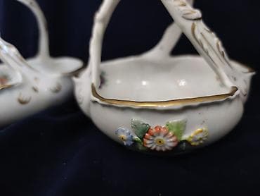 Старинные фарфоровые конфетницы с маркировкой VON SCHIERHOLZ в