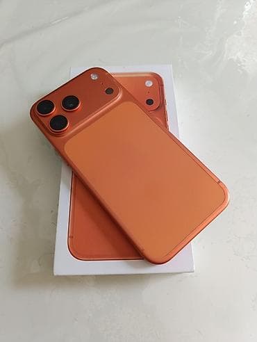 saz data kart: IPhone 17 Pro Max, 256 GB, Narıncı, Zəmanət, Barmaq izi, Face ID — 1