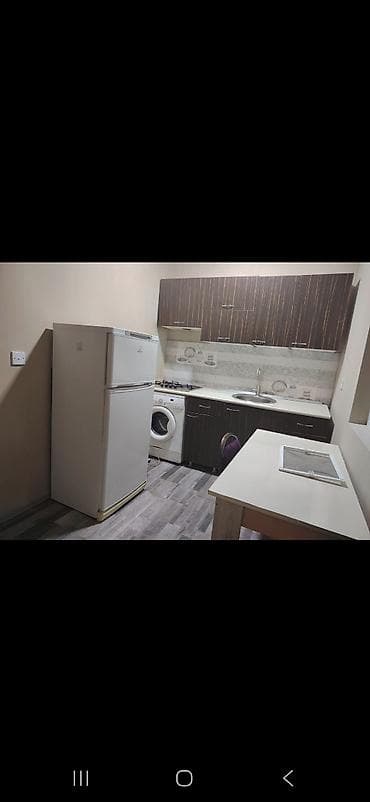 mingecevirde ipoteka evler: 1 otaqlı, məişət texnikalı mənzil (studiyalı plan) - Mətbəx: üst-alt — 1