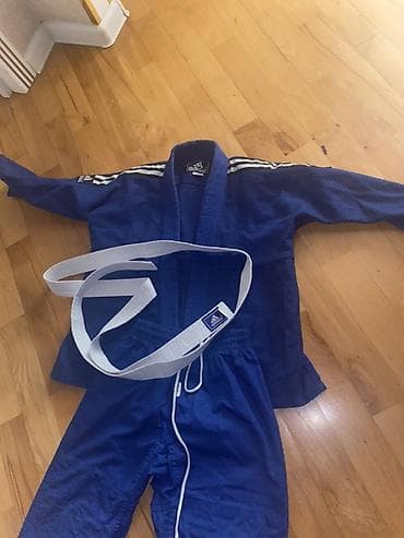 Личные вещи: Мужской спортивный костюм, Adidas, S, цвет - Голубой — 1