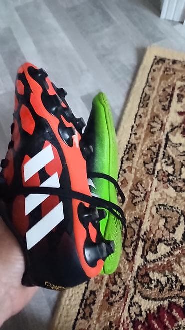 детские спортивные костюмы adidas: Uşaq ayaqqabıları – 3 cüt 1) Adidas qapalı məkan idman ayaqqabısı - — 3