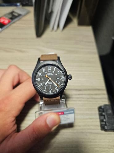 Yeni, Qol saatı, Timex, rəng - Qəhvəyi — 2