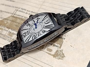 Smart qolbaqlar: Yeni, Qol saatı, Frank Muller, rəng - Qızılı — 6