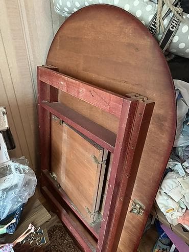 novruz süfrəsi şəkilləri: Qonaq masası, Qatlanan, Taxta, Oval masa — 2