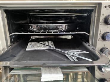 Техника для приготовления еды: Духовка Itimat, Электрическая, цвет - Золотой, Отдельностоящая, Новый — 3