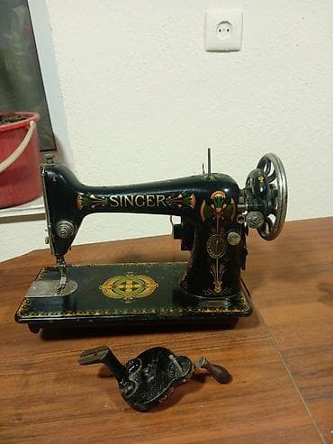 Məhsul: Singer tikiş maşını (antiklik dizaynlı, mexaniki/elektrik