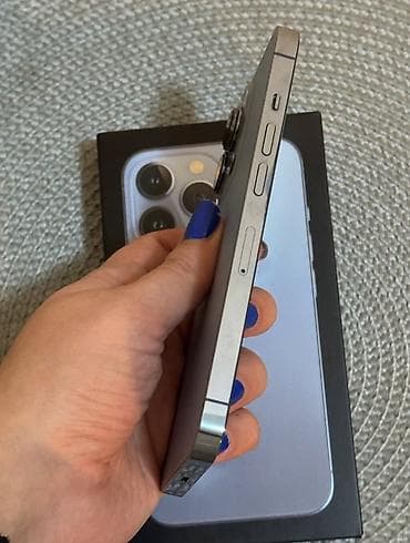 iphone 3: IPhone 13 Pro, 256 GB, Sierra Blue, Zəmanət, Kredit, Simsiz şarj — 2