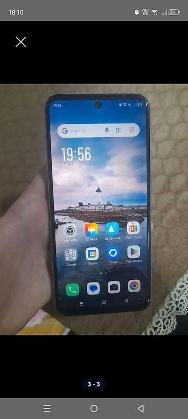 iphone 13 pro max qiymetleri: Infinix Smart 9 HD, 128 GB, rəng - Boz, Face ID — 3