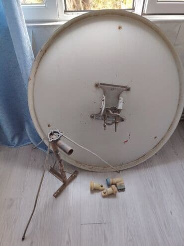 lalafo musiqi merkezi: Peyk anten dəsti Tərkibi: - Dairəvi metal peyk anteni (tək boşqab) - — 2