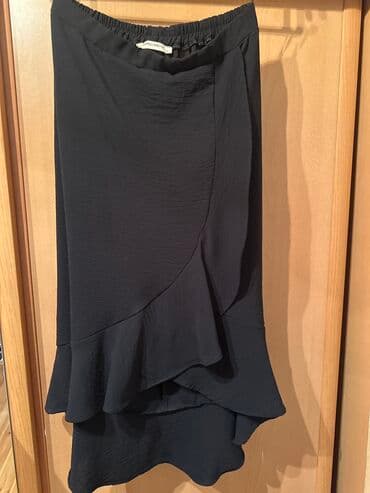 ağ qadın ətəkləri: Чёрная юбка в отличном состоянии — 1