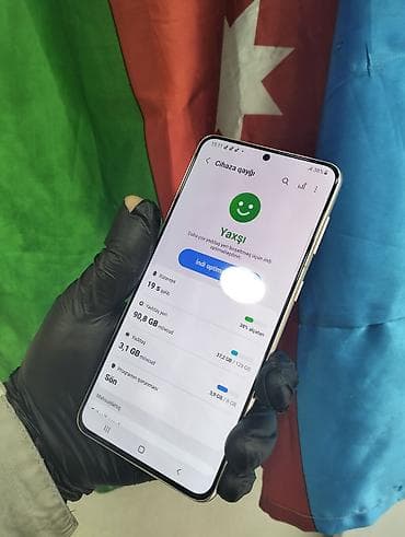 Samsung Galaxy S21 Plus 5G, 128 GB, rəng - Bənövşəyi, Simsiz şarj