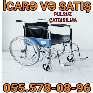 İcarə və satış üçün əlil arabası - Model: mexaniki təkərli arabə