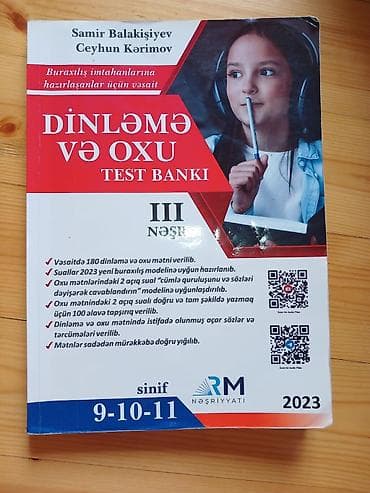 audio kasetler: Məhsul: “Dinləmə və Oxu – Test Bankı” (III nəşr) Müəlliflər: Samir — 1
