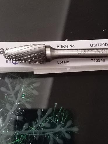 qapi sekilleri: Garryson karbid frez ucu – Article No: GT9700D, Lot No: 740349. - — 1