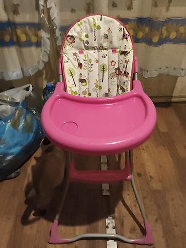 kukla sekilleri: Uşaq yemək stulu / çevrilən yelləncək-stul - 2-si 1-də funksionallıq — 4