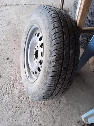 avto qaz: Satılır: polad diskli təkər komplekti - Ölçü: 175/70 R13 (şin — 2