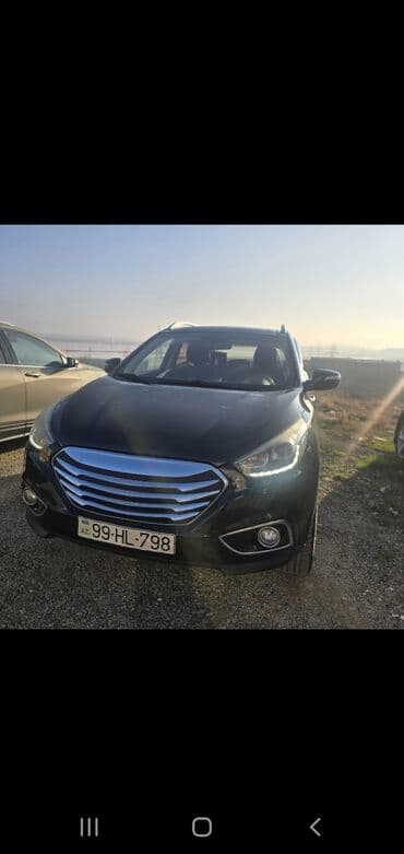 ucuz maşnlar: Hyundai ix35 – qara rəngli şəhər/krosover SUV 2013 170min probeq 2 — 3