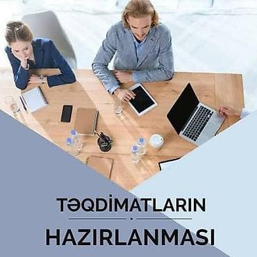 Digər xidmətlər: Xidmət: Təqdimatların hazırlanması - Biznes, tədris, startap pitçi və — 1