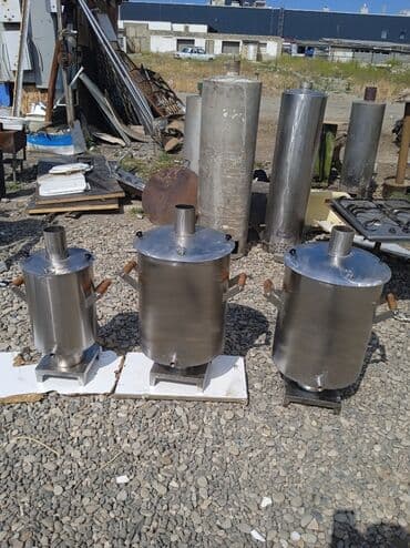 samovar qədimi: Новый Дровяной Самовар, Более 10 л, Самовывоз — 1