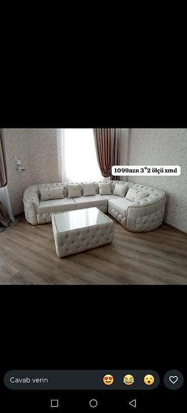 bal: Məhsul: Künc divan dəsti – “Piramida Künc” - Müasir dizaynlı — 6