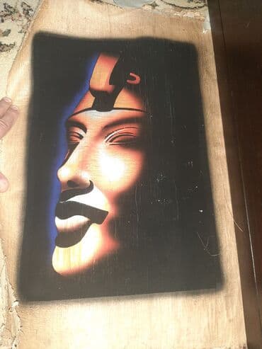 Moskviç: Məhsul: Misir mövzulu papirus rəsmləri (3 ədəd) orginal papirus, tebii — 3