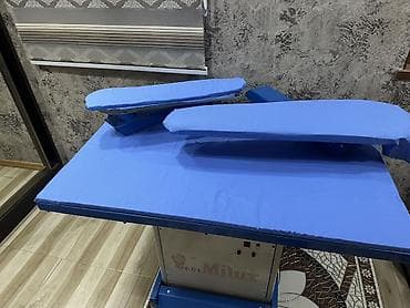 ütü masaları: Peşəkar ütüləmə masası – Milux - Sənaye tipli ütü masası, atelye və — 1