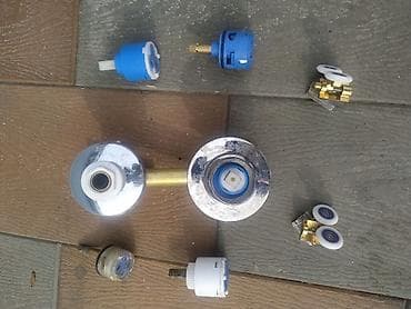 Dekorativ divar panelləri: Duş kabin temir — 5