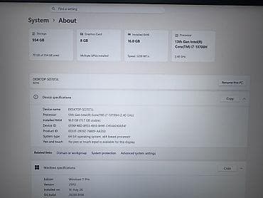Lenovo: İşlənmiş Lenovo Legion, 16 ", Intel Core i7, 1 TB, Ünvandan götürmə, Ödənişli çatdırılma, Rayonlara çatdırılma — 10