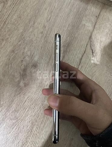 ayfon x max: IPhone X, Gümüşü, Face ID — 4