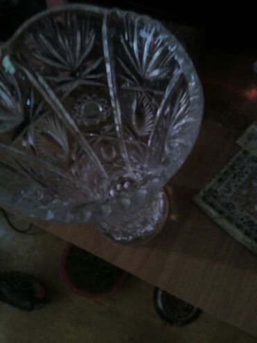 guldanda gul: Ваза хрустальная большая новая высокая — 3