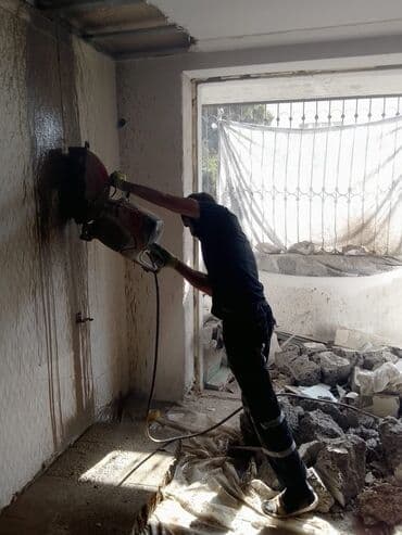 seyf qapi: #Betonkesme #betondeşmə Beton kubik kərpic - dən kəsim deşim — 19